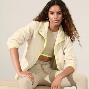 EUC Athleta Overlook Microfleece Jacket